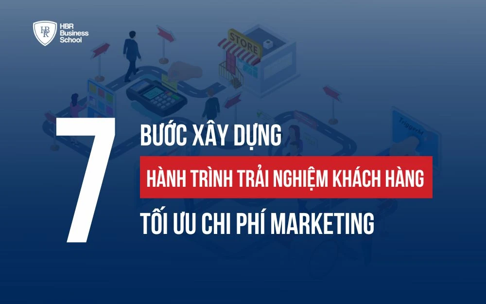 7 BƯỚC XÂY DỰNG HÀNH TRÌNH TRẢI NGHIỆM KHÁCH HÀNG TỐI ƯU CHI PHÍ MARKETING