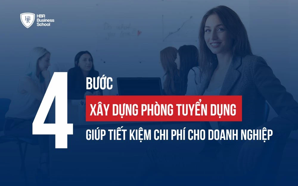 4 BƯỚC XÂY DỰNG PHÒNG TUYỂN DỤNG GIÚP TIẾT KIỆM CHI PHÍ CHO DOANH NGHIỆP