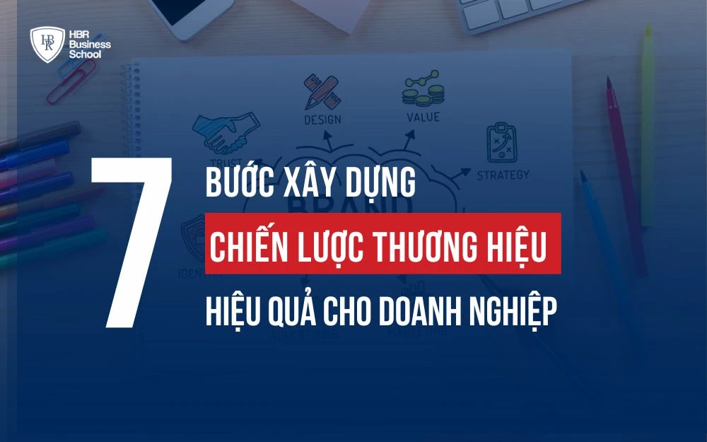 7 BƯỚC XÂY DỰNG CHIẾN LƯỢC THƯƠNG HIỆU HIỆU QUẢ CHO DOANH NGHIỆP
