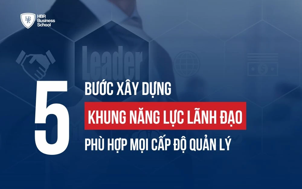 5 BƯỚC XÂY DỰNG KHUNG NĂNG LỰC LÃNH ĐẠO PHÙ HỢP MỌI CẤP ĐỘ QUẢN LÝ