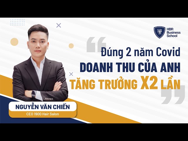 Anh Nguyễn Văn Chiến - CEO 1900 Hair Salon