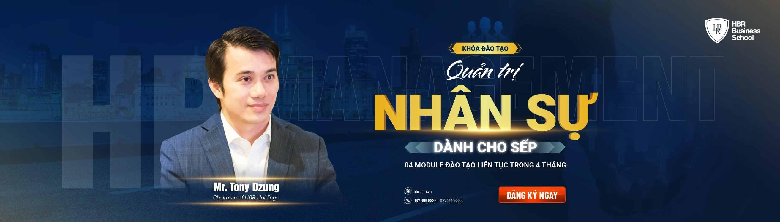 KHOÁ HỌC QUẢN TRỊ NHÂN SỰ DÀNH CHO SẾP