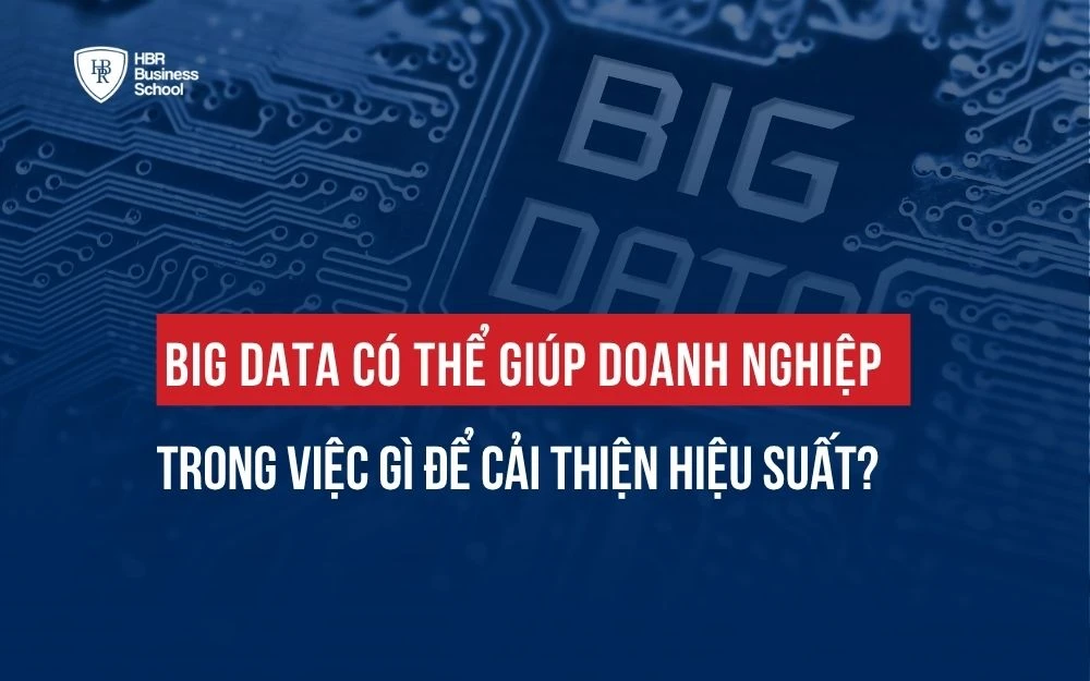 BIG DATA CÓ THỂ GIÚP DOANH NGHIỆP TRONG VIỆC GÌ ĐỂ CẢI THIỆN HIỆU SUẤT?