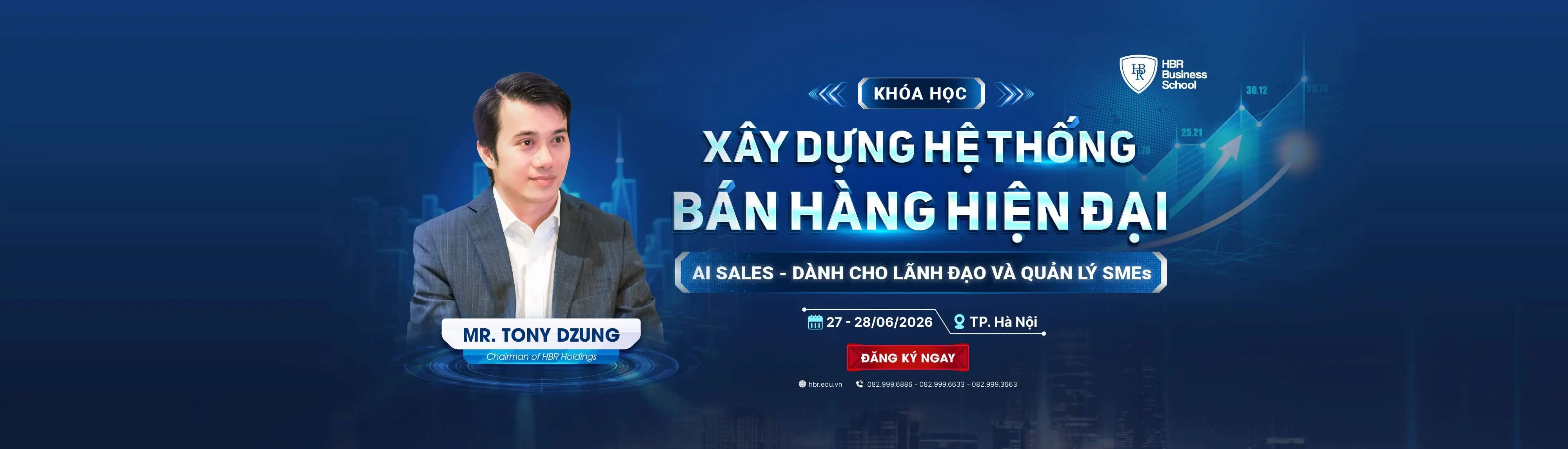 XÂY DỰNG HỆ THỐNG BÁN HÀNG HIỆN ĐẠI - AI SALES - DÀNH CHO LÃNH ĐẠO VÀ QUẢN LÝ SMES