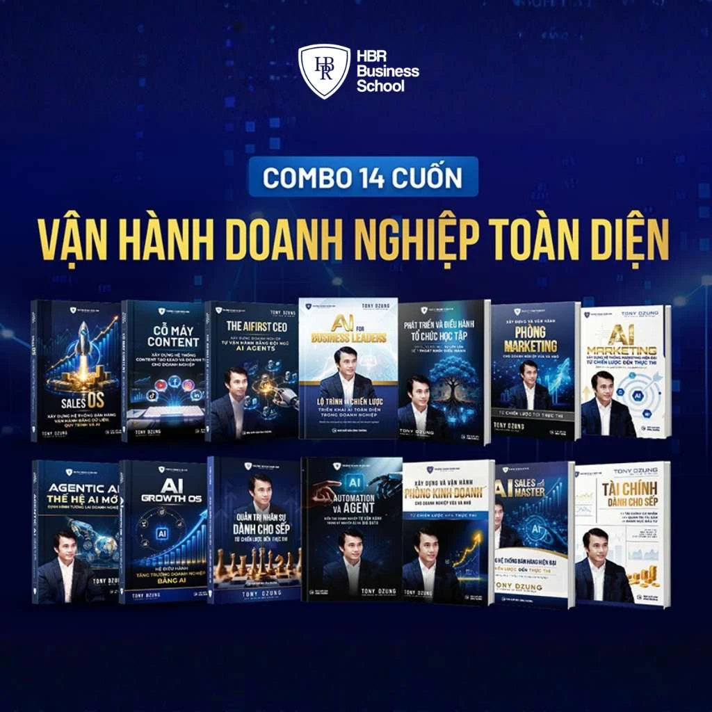COMBO 14 CUỐN VẬN HÀNH DOANH NGHIỆP TOÀN DIỆN