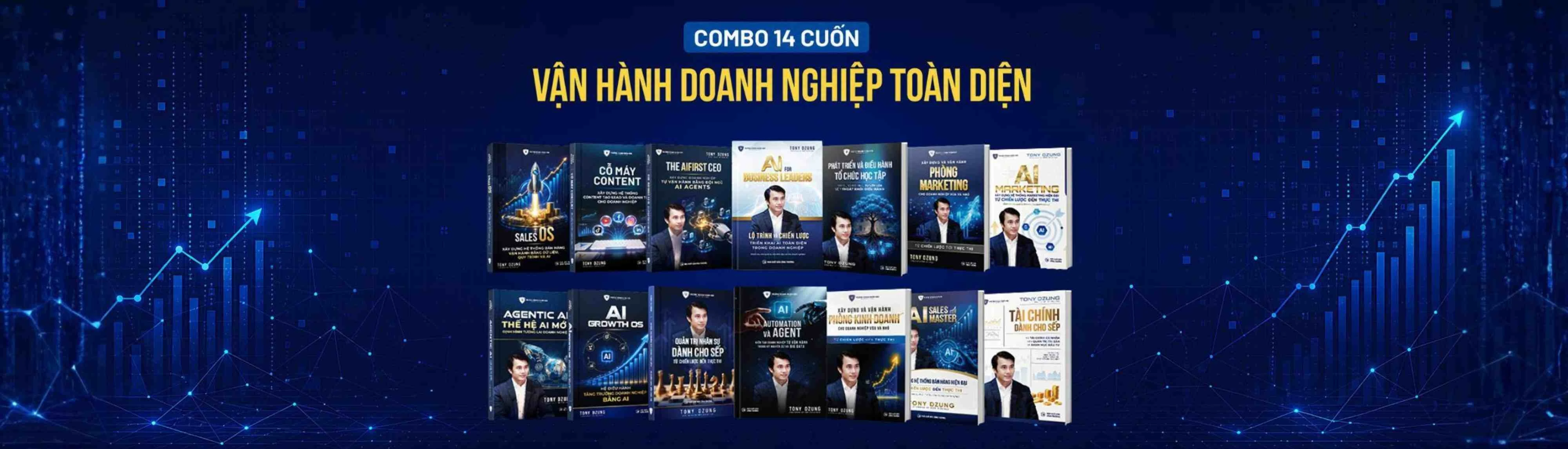 COMBO 14 CUỐN VẬN HÀNH DOANH NGHIỆP TOÀN DIỆN