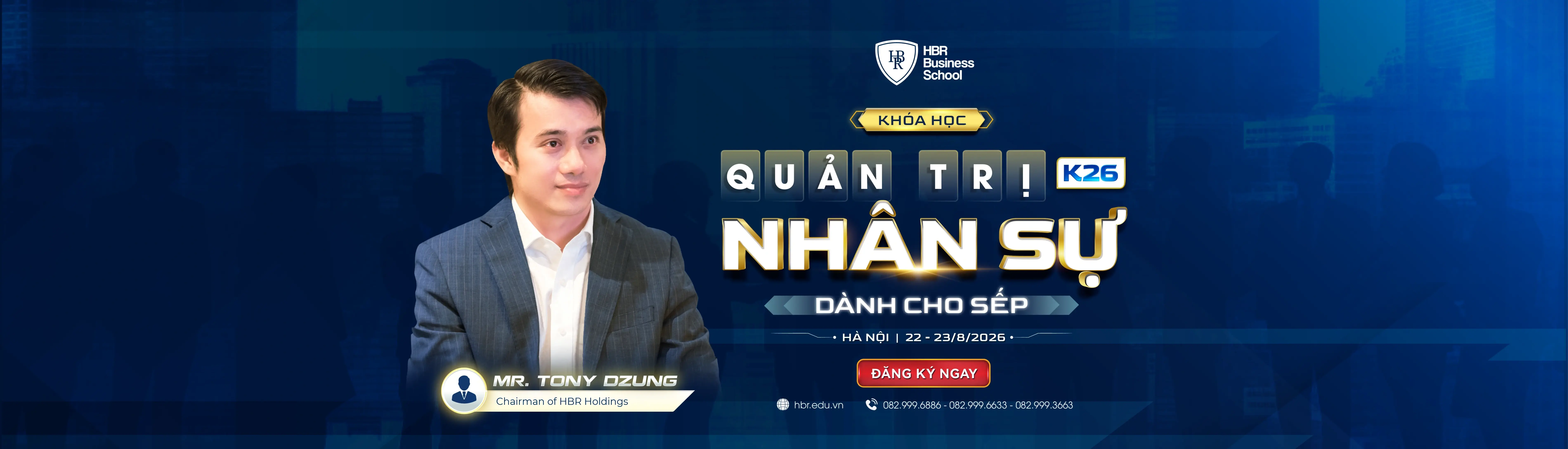 QUẢN TRỊ NHÂN SỰ DÀNH CHO SẾP K26