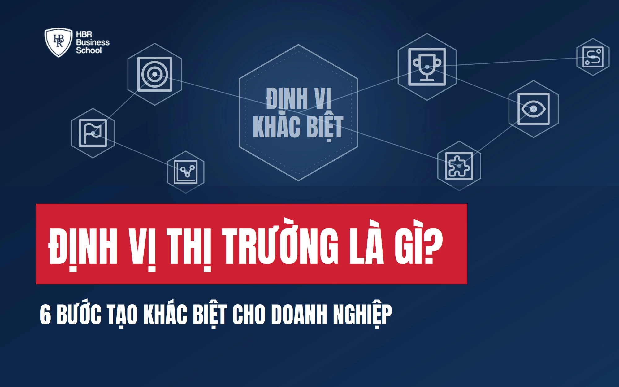 ĐỊNH VỊ THỊ TRƯỜNG LÀ GÌ? 6 BƯỚC TẠO KHÁC BIỆT CHO DOANH NGHIỆP
