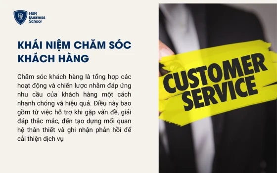 Khái niệm chăm sóc khách hàng