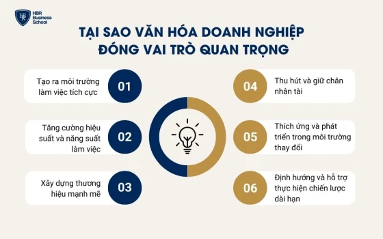 Vai trò của văn hóa doanh nghiệp trong sự phát triển của công ty