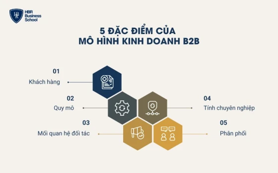 5 đặc điểm của mô hình kinh doanh B2B