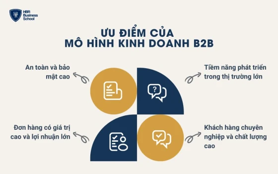 Ưu điểm của mô hình kinh doanh B2B