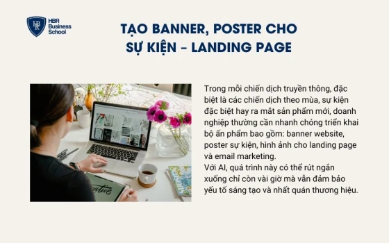 Tạo banner, poster cho sự kiện – landing page