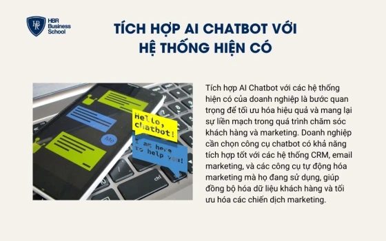 Tích hợp AI Chatbot với hệ thống hiện có