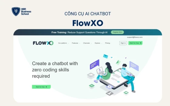 Công cụ AI Chabot – FlowXO