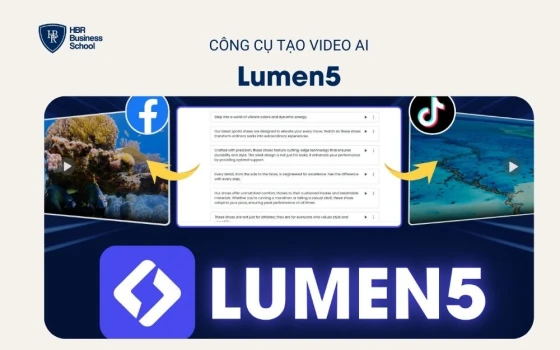 Xây kênh TikTok bằng AI với Lumen5