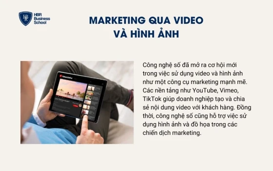 Marketing qua video và hình ảnh