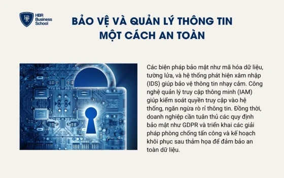 Bảo vệ và quản lý thông tin một cách an toàn