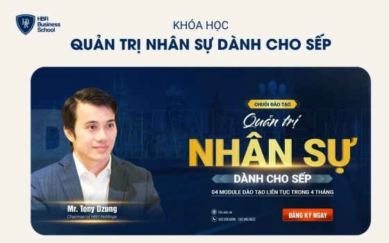 Khóa học “Quản trị Nhân sự dành cho Sếp”
