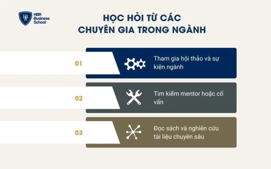 Học hỏi từ các chuyên gia trong ngành