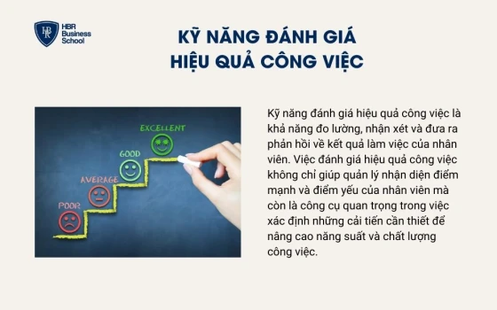 Kỹ năng đánh giá hiệu quả công việc