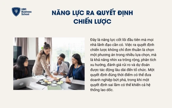Năng lực ra quyết định chiến lược