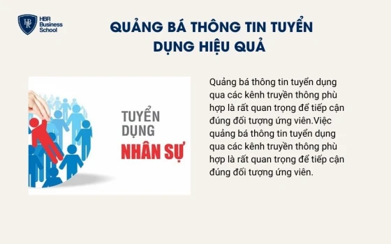 Quảng bá thông tin tuyển dụng hiệu quả