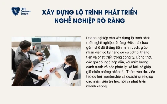 Xây dựng lộ trình phát triển nghề nghiệp rõ ràng