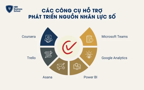Các công cụ hỗ trợ phát triển nguồn nhân lực số