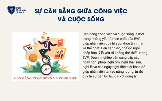 Sự cân bằng giữa công việc và cuộc sống