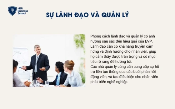 . Sự lãnh đạo và quản lý
