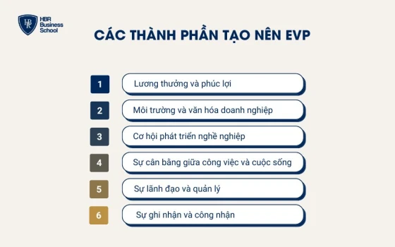 Các thành phần tạo nên EVP