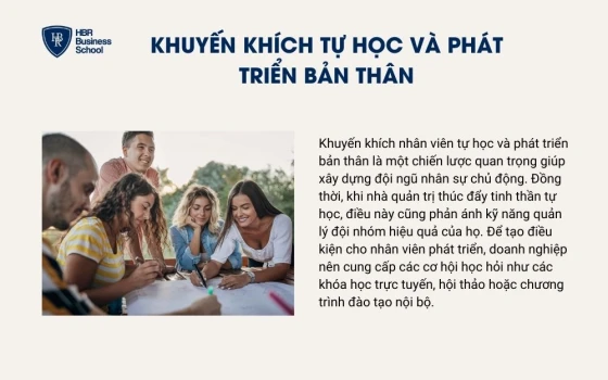 Khuyến khích tự học và phát triển bản thân
