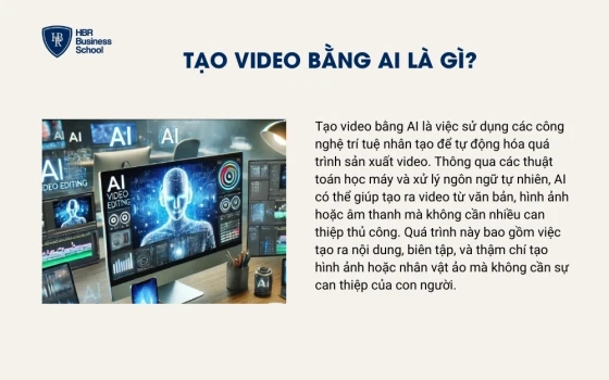 Tạo video bằng AI là gì?