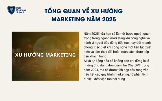 Tổng quan về xu hướng marketing năm 2025