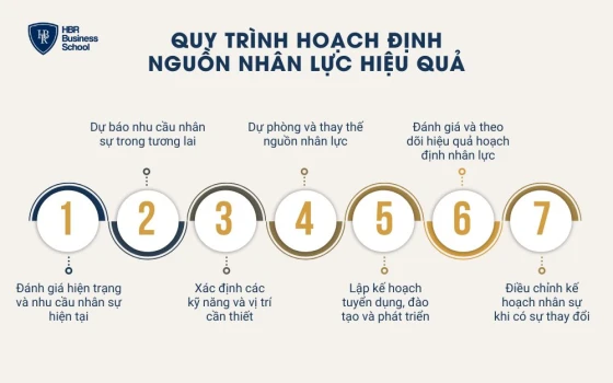 Quy trình hoạch định nguồn nhân lực hiệu quả