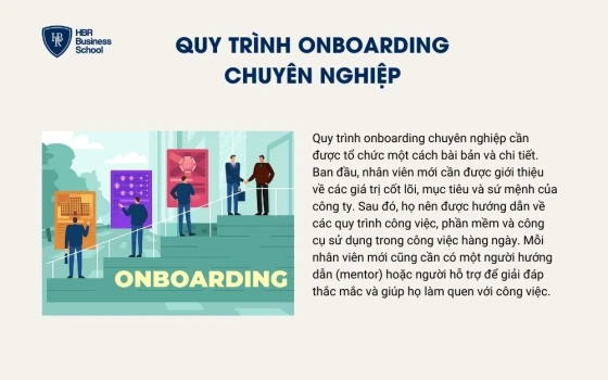 Quy trình Onboarding chuyên nghiệp