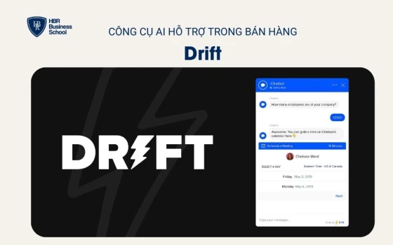 Công cụ AI hỗ trợ trong bán hàng – Drift