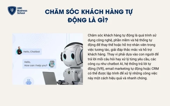 Chăm sóc khách hàng tự động là gì?