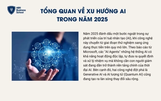 Tổng quan về xu hướng AI trong năm 2025