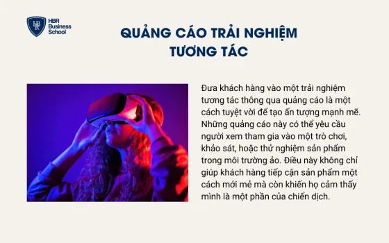 Quảng cáo trải nghiệm tương tác