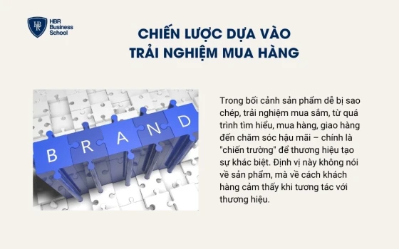 Chiến lược dựa vào trải nghiệm mua hàng