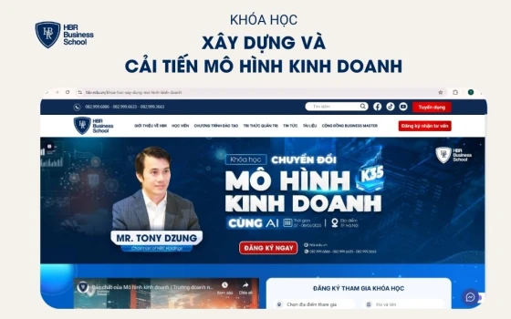 Khóa học “Xây dựng và cải tiến mô hình kinh doanh”
