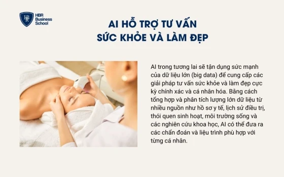 AI hỗ trợ tư vấn sức khỏe và làm đẹp