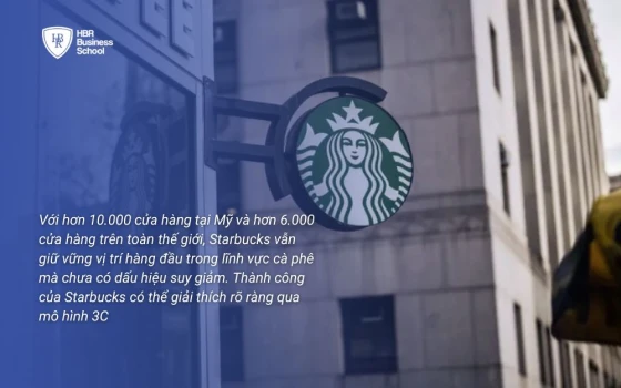 Mô hình 3C của Starbucks