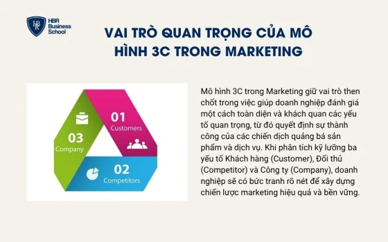 Vai trò quan trọng của mô hình 3C trong marketing