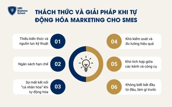 Thách thức và giải pháp khi tự động hóa Marketing cho SMEs