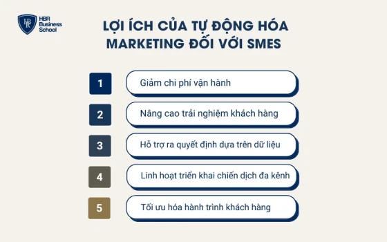 Lợi ích của tự động hóa Marketing đối với SMEs