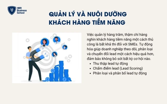 Quản lý và nuôi dưỡng khách hàng tiềm năng