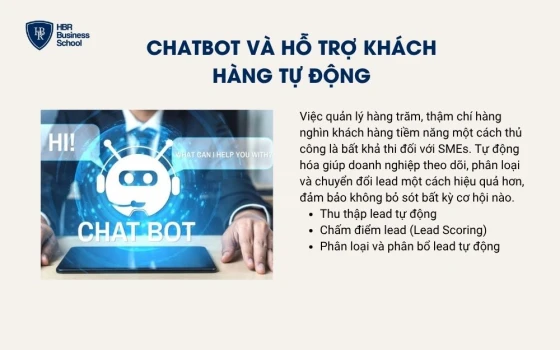 Chatbot và hỗ trợ khách hàng tự động